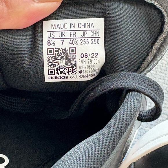 Adidas Stan Smith Millencon Sneakers Core Black Size US 8.5 Women GZ9699 - Picture 9 of 16